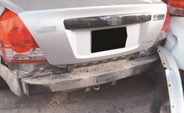 «غير طبيعي» هرب من دورية وأتلف بسيارته  5 مركبات