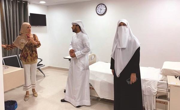 افتتاح الجناح العاشر في مستشفى الولادة بمنطقة «الصباح الصحية»