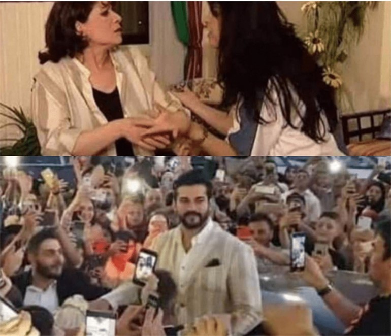 شاهد.. سخرية من ملابس بوراك أوزجيفيت في لبنان.. نفس إطلالة فنانة سورية!