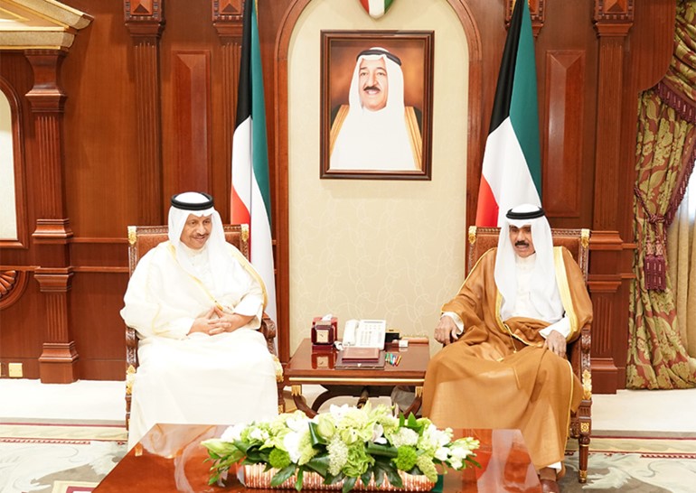  سمو ولي العهد يستقبل سمو رئيس مجلس الوزراء 