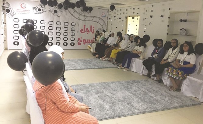 جانب من الفعاليات في نادي شموخ الصيفي﻿