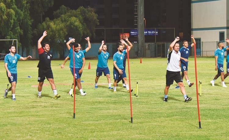 جانب من تدريب نادي السالمية						 (محمد هنداوي)﻿