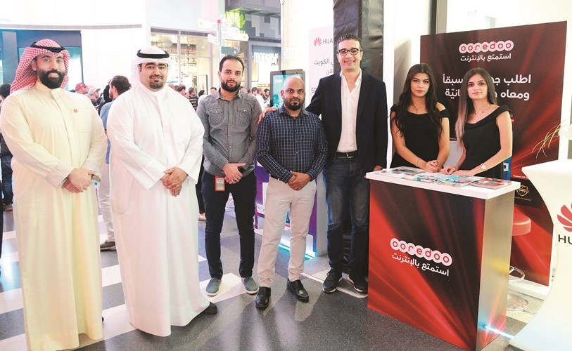 صورة جماعية لفريق عمل Ooredoo﻿