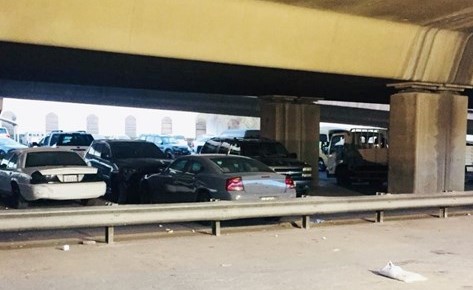 جانب من المخالفات في العاصمة﻿
