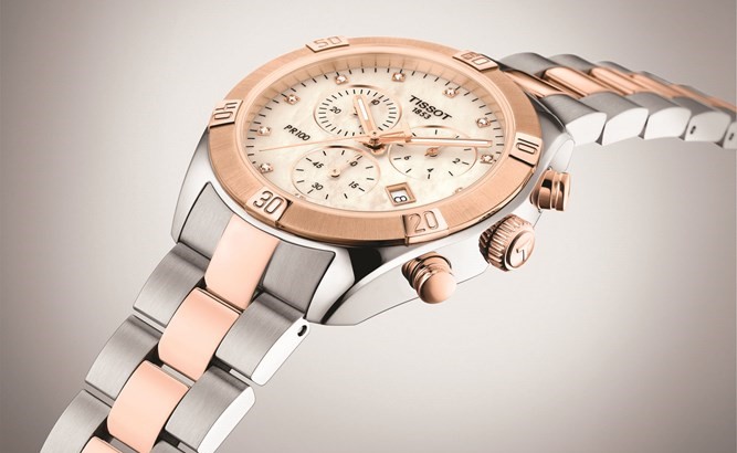 PR100 Chrono Sport-Chic Lady ساعة بلمسة رياضية ورائعة في الوقت ذاته