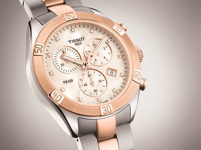 PR100 Chrono Sport-Chic Lady ساعة بلمسة رياضية ورائعة في الوقت ذاته