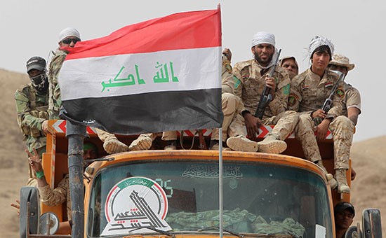طائرة مسيّرة قصفت معسكر للحشد الشعبي العراقي يتواجد فيه مستشارون إيرانيون