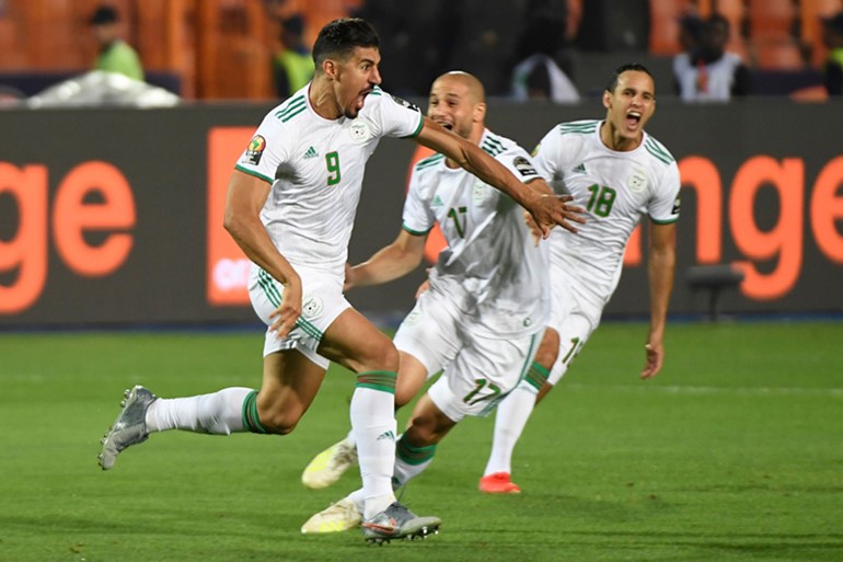 الجزائري بونجاح يسجل ثاني أسرع هدف في تاريخ المباريات النهائية بأمم أفريقيا