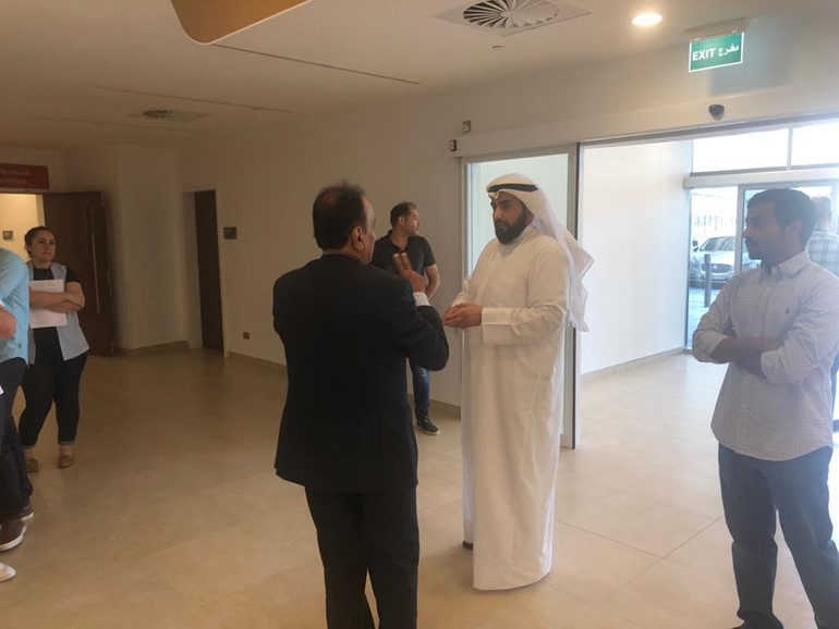 وزير الصحة يتفقد مستشفى الجهراء الجديد استعدادا لتشغيل مرحلته الاولي