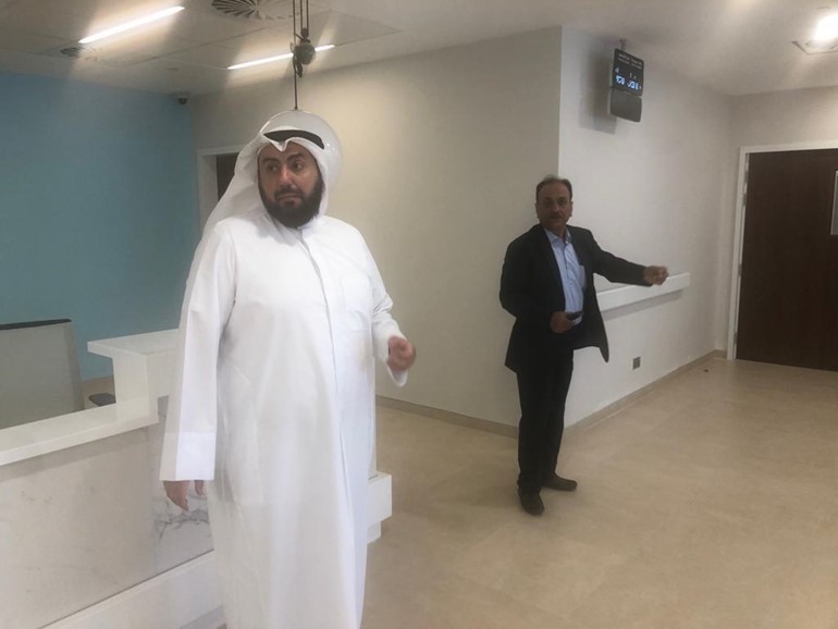 وزير الصحة يتفقد مستشفى الجهراء الجديد استعدادا لتشغيل مرحلته الاولي