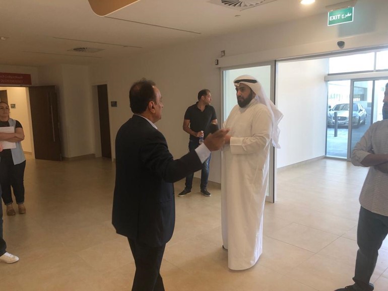 وزير الصحة يتفقد مستشفى الجهراء الجديد استعدادا لتشغيل مرحلته الاولي