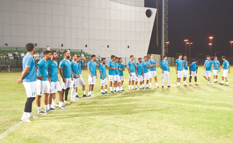 جانب من تدريب سابق لفريق العربي								 (محمد هنداوي)﻿