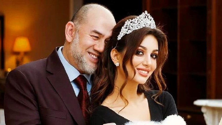 لغز عن سبب طلاق سلطان ماليزيا لزوجته ملكة جمال موسكو