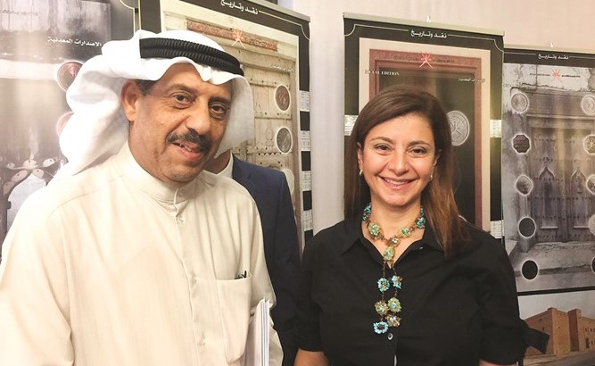 الأميرة دانا فراس مع الزميل جاسم التنيب﻿