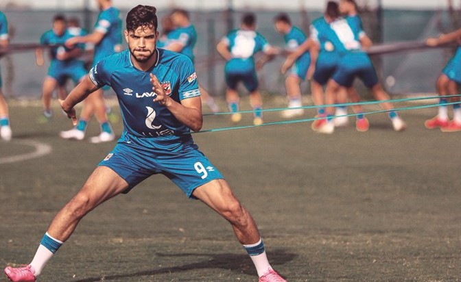 الاهلي يستعد بقوة لمباراة اليوم أمام المقاولون ﻿