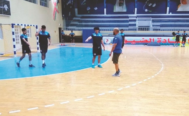 أحد التدريبات السابقة لمنتخب الناشئين﻿