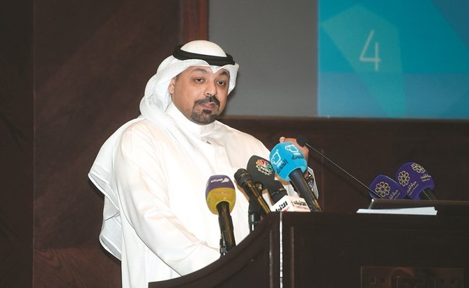 الشيخ يوسف العبدالله يلقي كلمته﻿