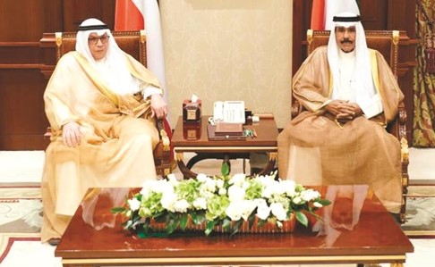 سمو ولي العهد مستقبلا الشيخ خالد الجراح﻿