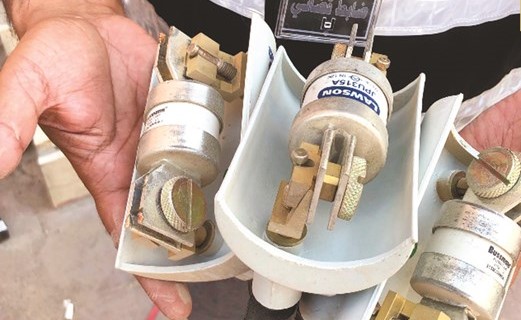 التيار تم قطعه عن 9 عقارات﻿