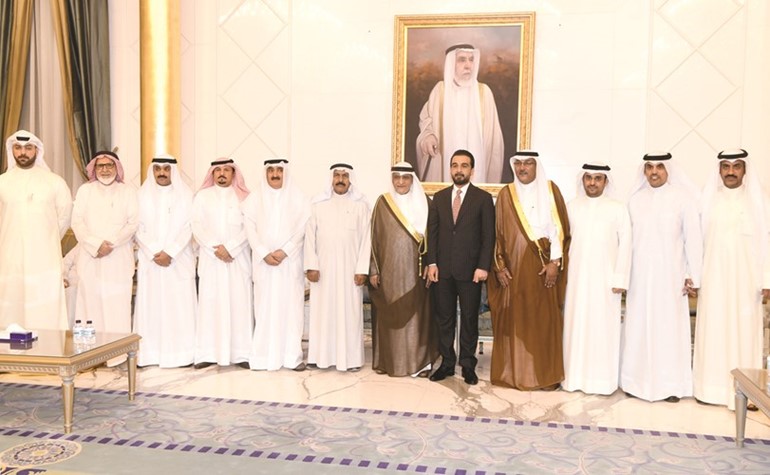 الحجرف والحلبوسي مع عدد من المختارين ﻿