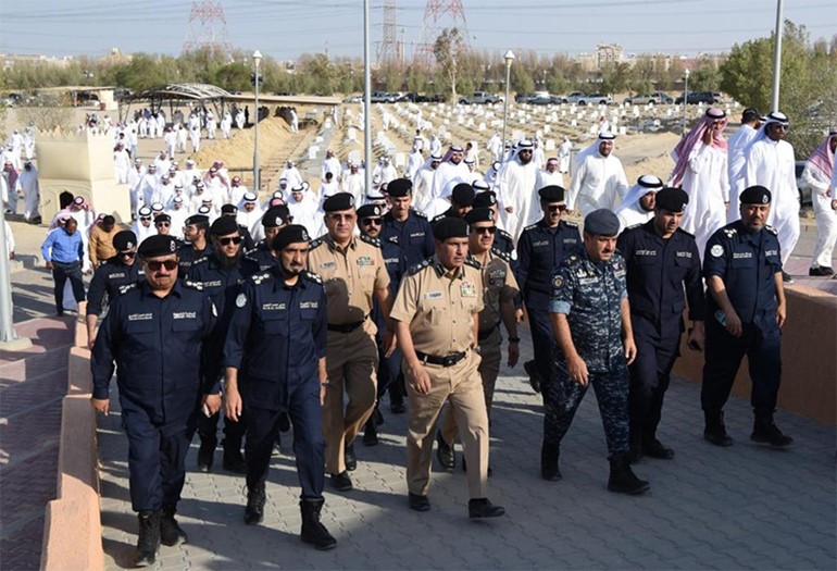 الداخلية تشيع الطالب متدرب في دورة الإعادة للخدمة دغيمان سلطان المطيري