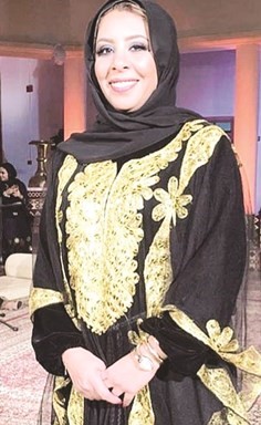 المذيعة منال العمران﻿