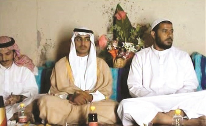 صورة عن فيديو لحفل زواج حمزة اسامة بن لادن ﻿
