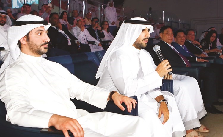 الشيخ فهد الناصر يفتتح البطولة بحضور د.صقر الملا﻿