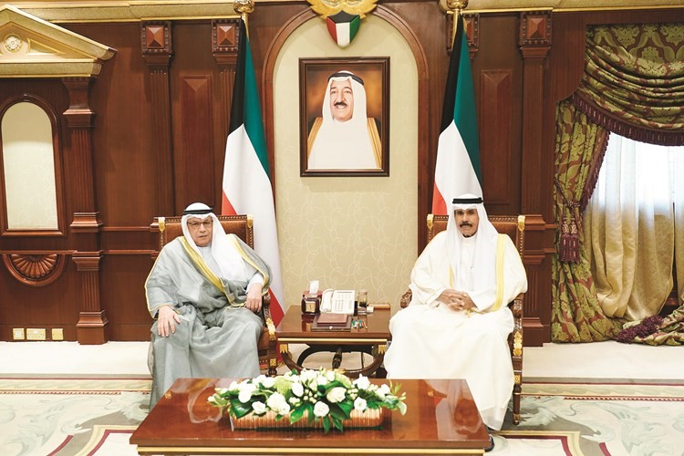 سمو ولي العهد مستقبلا الشيخ خالد الجراح ﻿