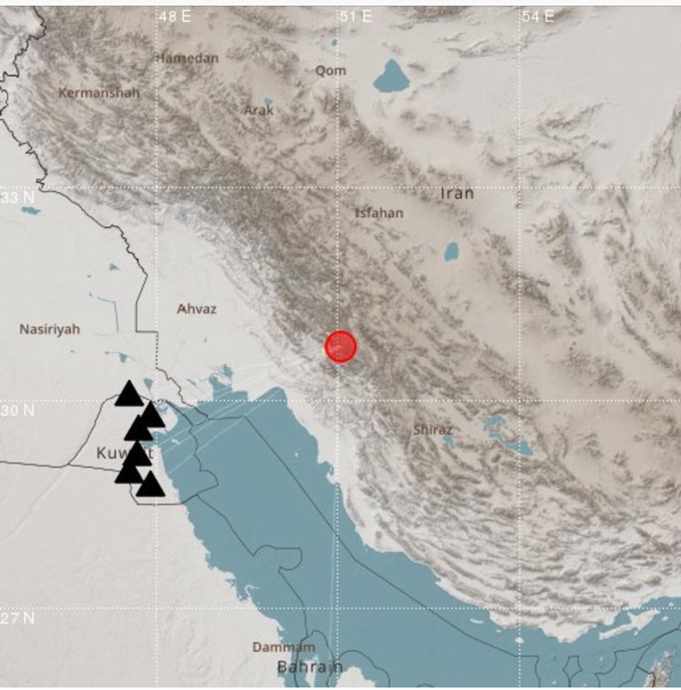 الداخلية: شمال غرب إيران مصدر الهزات التي شعر بها المواطنون والمقيمون قبل نحو الساعة