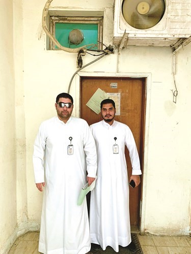 جانب من جولة مفتشي إزالة المخالفات﻿