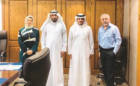 يوسف العسعوسي ود.ماجد النقيب وإيمان الخراشي ونواف القحيص﻿