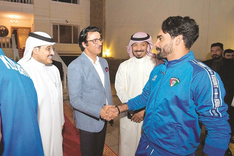 قنصليتنا في أربيل احتفت بالمنتخب