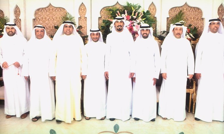 اللواء عبدالعزيز الهاجري وفيصل تركي والعميد م.عبدالهادي الهاجري يهنئون﻿