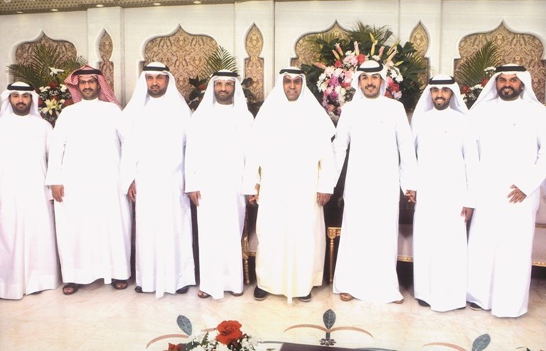 م.فلاح الهاجري وخالد العتيبي يهنئان﻿