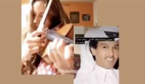 فيديو : شاهد موسيقية مكسيكية تعزف لفنان العرب محمد عبده