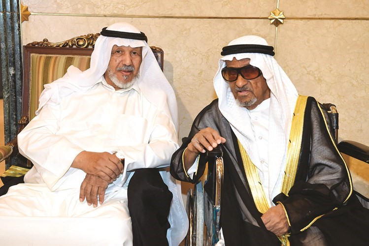 والد العروس محمد التمار وجد المعرس عبدالكريم الوهيب﻿