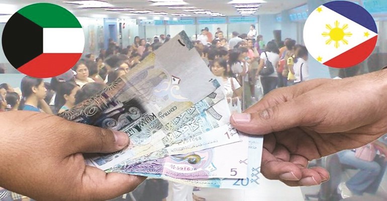 337 مليون دولار تحويلات العمالة الفلبينية بالكويت