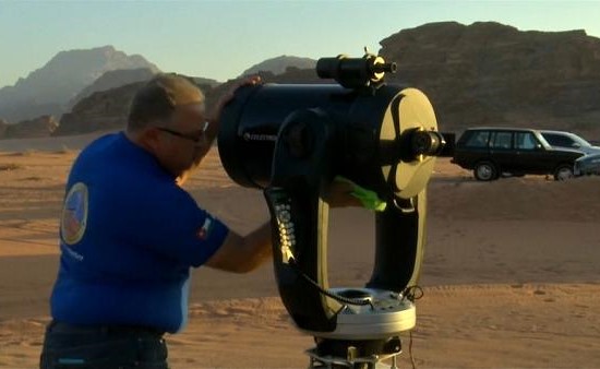 بالفيديو.. تلسكوب متطور جديد في الأردن يمكن من الإستمتاع برؤية الكواكب والنجوم