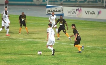 القادسية تفوق على اليرموك ودياً   (محمد هاشم)