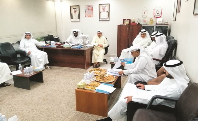 جانب من اجتماع الجمعية العمومية لاتحاد الكرة الطائرة﻿