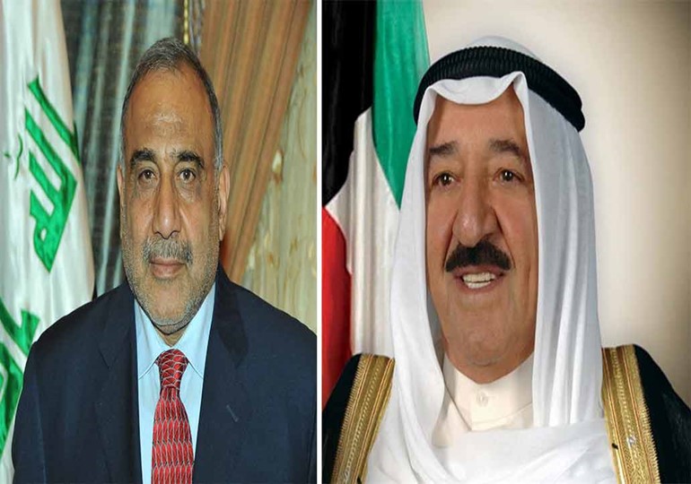 صاحب السمو تلقى اتصالا هاتفيا من رئيس الوزراء العراقي