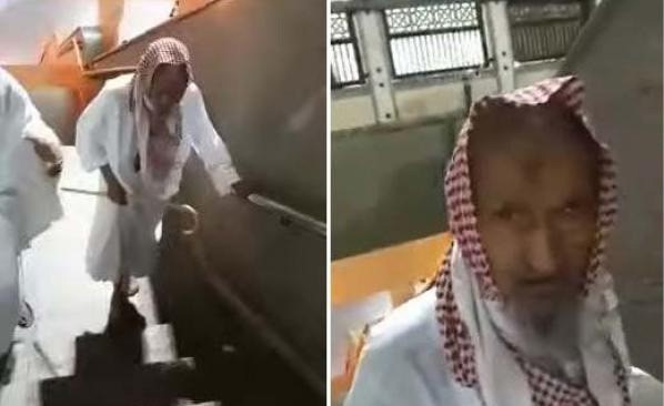 بالفيديو.. معمر سعودي عمره 128 عاما لم تفته صلاة في الحرم يوجه 3 نصائح