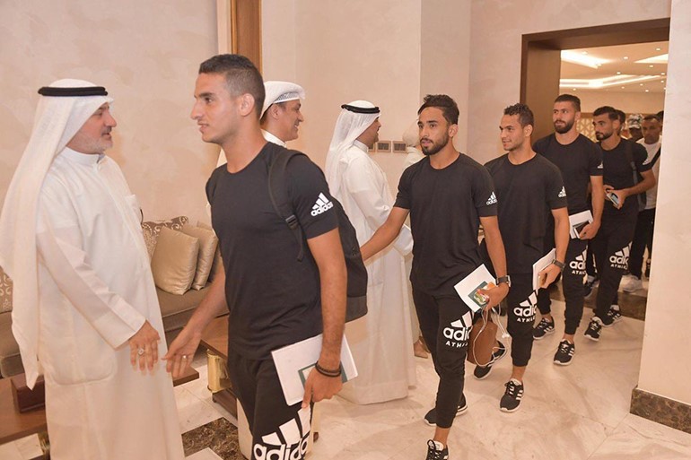 بعثة الاتحاد السكندري تصل الكويت لملاقاة العربي في البطولة العربية