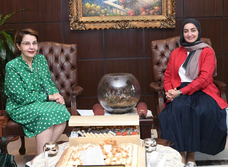 م.خلود الشهاب ومها البرجس 