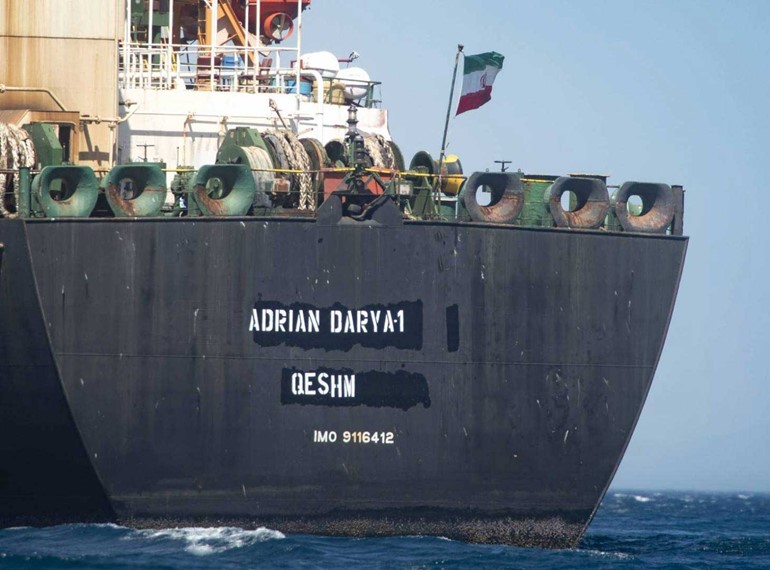 إيران تبيع نفط الناقلة التي أفرجت جبل طارق عنها