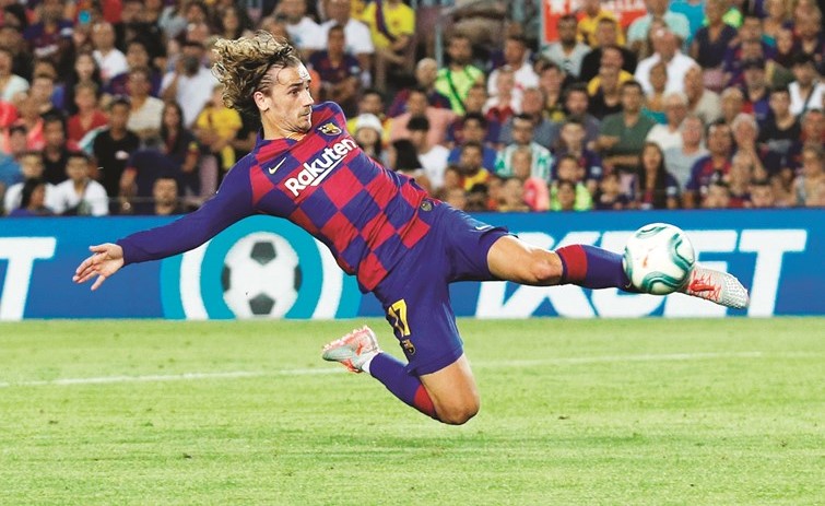 برشلونة يستعرض بخماسية وغريزمان يستلهم إبداع ميسي