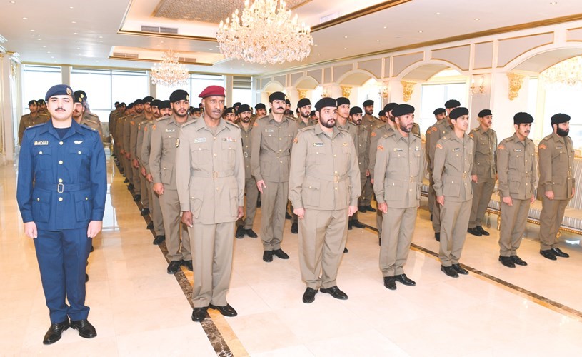جانب من الضباط الجدد﻿