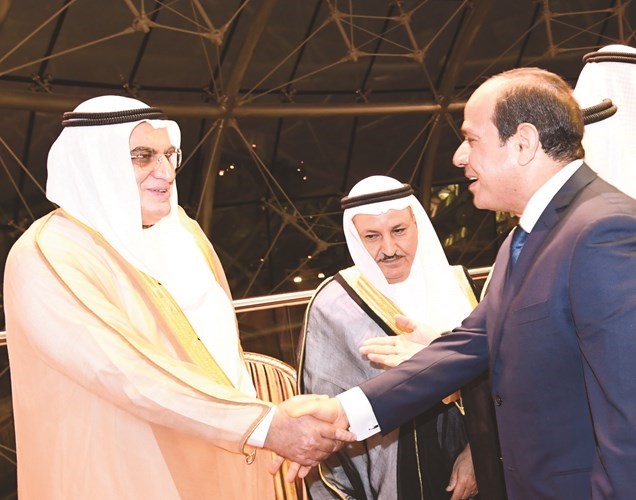 خالد الفليج مرحبا بالرئيس السيسي﻿