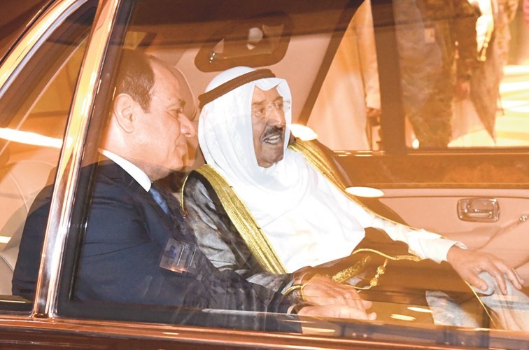 صاحب السمو والرئيس المصري ﻿